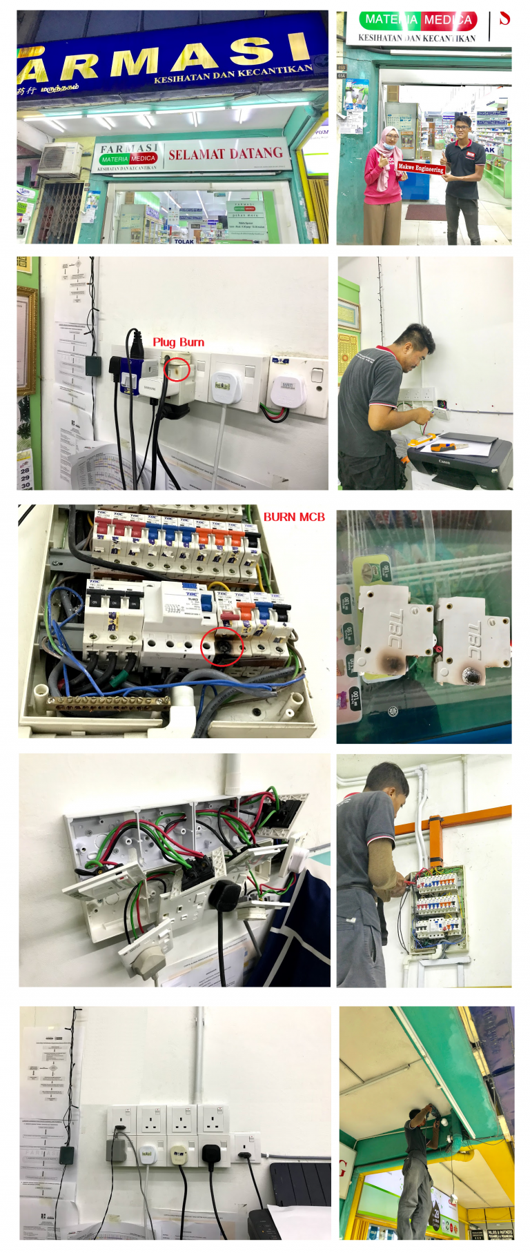 Point Wiring Baru Servis Wireman Electrical Wiring Meru Klang