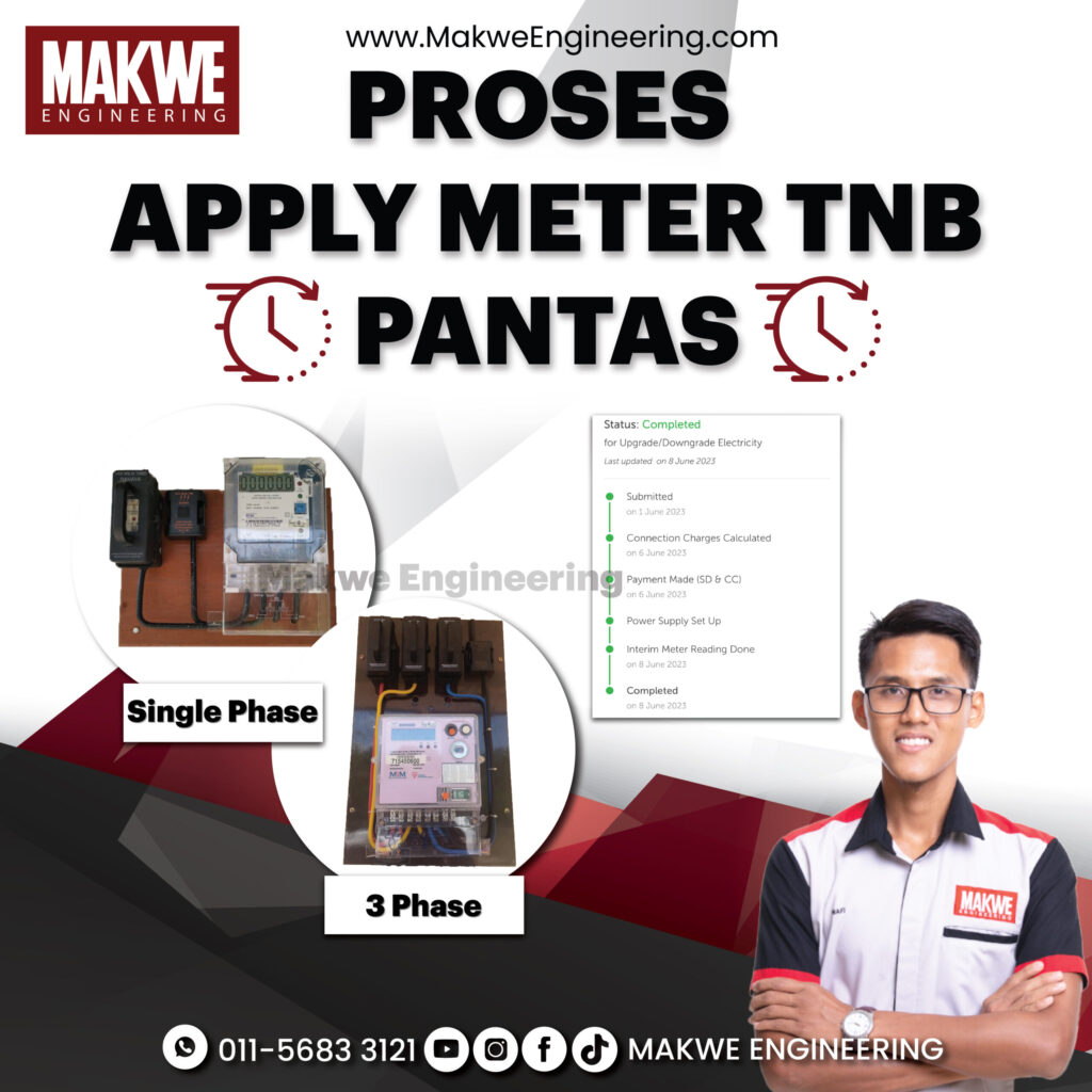 soalan apply meter tnb